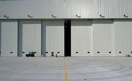 Bottom Rolling Siding Hangar Doors